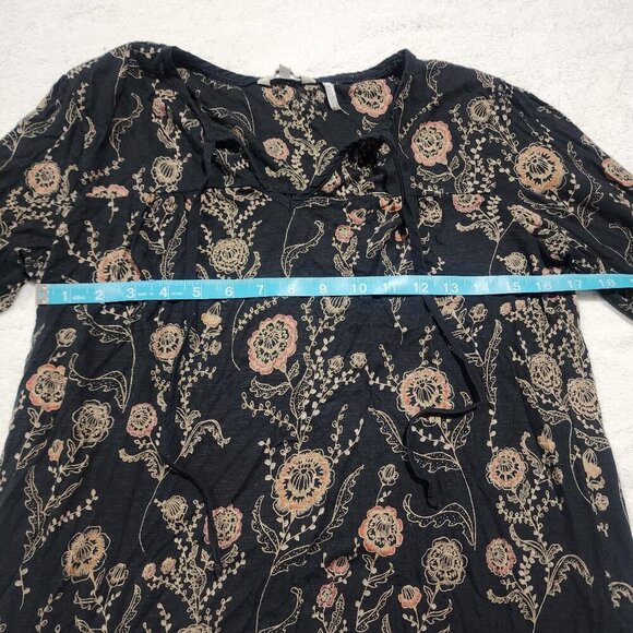 COPY - Women's Peasant Boho Fairycore US8 UK12* Cotton Fat Face Paisley Long Sl… - Picture 5 of 8